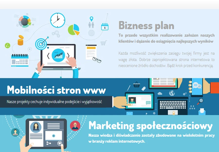 tworzenie stron internetowych warszawa